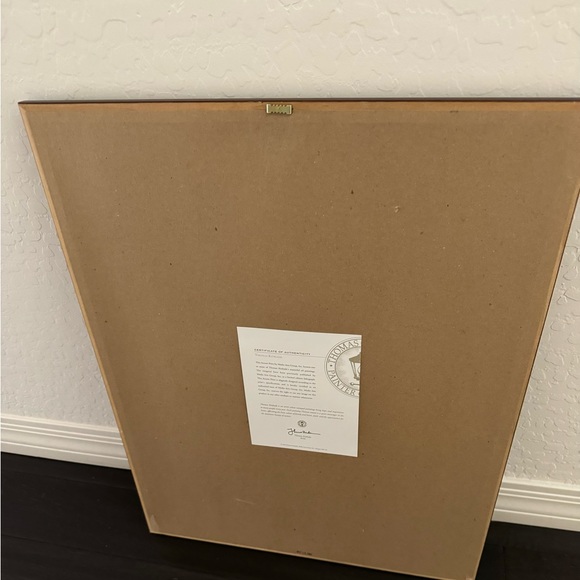 Thomas Kinkade Limited Edition - Sunrise Cross John 3:16 Framed Print W/ COA - Picture 2 of 6